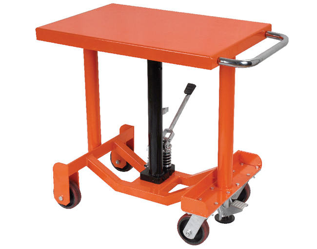 雙導柱弓型底座平臺車