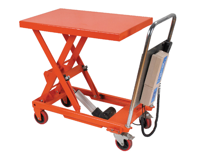 電動(dòng)推桿平臺(tái)車