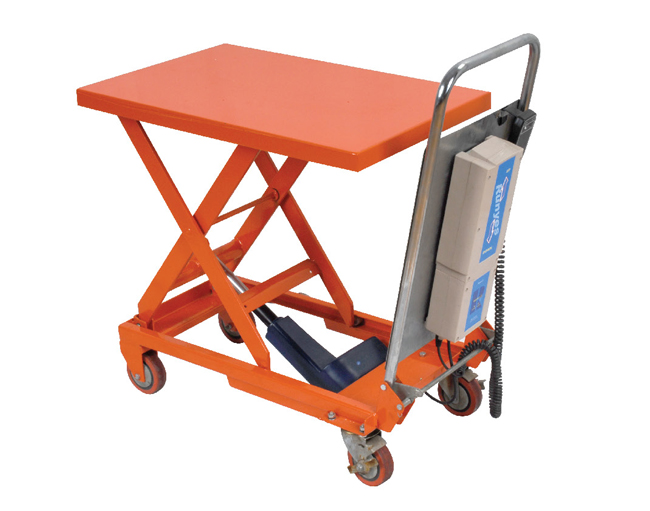 小型電動(dòng)推桿平臺(tái)車